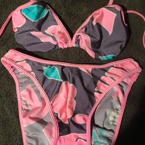 TROPICAL PRINT BIKINI - Small